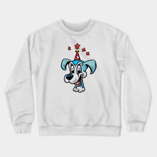 Cartoon dog wizard Crewneck Sweatshirt